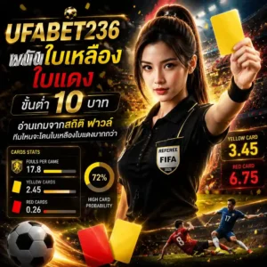 พนันใบเหลืองใบแดง ขั้นต่ำ 10 บาท วิเคราะห์เกมจริง