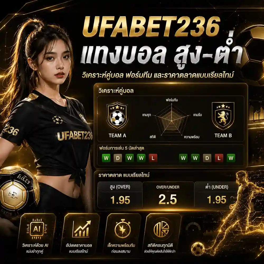 แทงบอล สูง-ต่ำ 2026 วิเคราะห์ราคาบอล